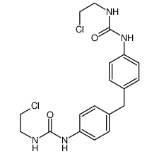 1-(2-chloroethyl)-3-[4-[[4-(2-chloroethylcarbamoylamino)phenyl]methyl]phenyl]urea 13908-71-9