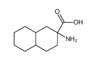 2-amino-3,4,4a,5,6,7,8,8a-octahydro-1H-naphthalene-2-carboxylic acid 18672-74-7