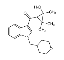1-[(四氢-2H-吡喃-4-基)甲基]-1H-吲哚-3-基](2,2,3,3-四甲基环丙基)甲酮