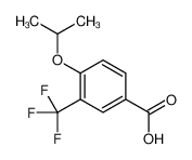 4-propan-2-yloxy-3-(trifluoromethyl)benzoic acid