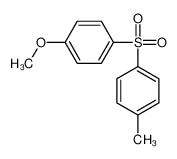 1-(4-methoxyphenyl)sulfonyl-4-methylbenzene 1216-95-1