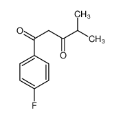 1-(4-氟苯基)-4-甲基戊-1,3-二酮