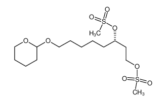 361534-46-5 (3S)-8-((tetrahydro-2H-pyran-2-yl)oxy)octane-1,3-diyl dimethanesulfonate