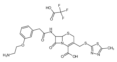 42059-11-0 structure, C23H24F3N5O7S3