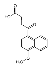 3-(4-METHOXY-1-NAPHTHOYL)PROPIONIC ACID 3562-99-0