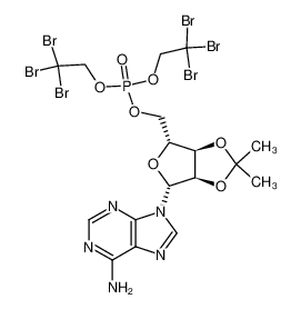 78681-86-4 spectrum, ((3aR,4R,6R,6aR)-6-(6-amino-9H-purin-9-yl)-2,2-dimethyltetrahydrofuro[3,4-d][1,3]dioxol-4-yl)methyl bis(2,2,2-tribromoethyl) phosphate