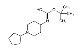 936221-73-7 tert-Butyl (1-cyclopentylpiperidin-4-yl)carbamate