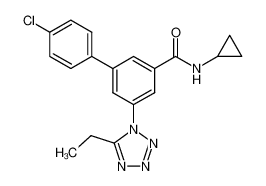 1000585-08-9 structure, C19H18ClN5O