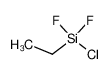 421-23-8 structure, C2H5ClF2Si