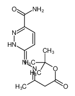 69579-17-5 tert-butyl (3E)-3-[(6-carbamoylpyridazin-3-yl)hydrazinylidene]butanoate