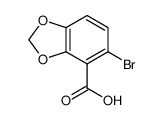 5-BROMO-1,3-BENZODIOXOLE-4-CARBOXYLIC ACID 72744-56-0