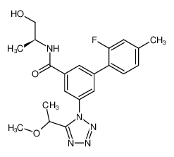 1000583-02-7 structure, C21H24FN5O3