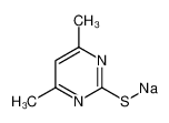 2-巯基-4,6-二甲基嘧啶钠盐