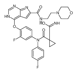 875764-98-0 structure, C30H29F2N7O5