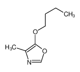 24201-52-3 spectrum, 5-butoxy-4-methyl-1,3-oxazole