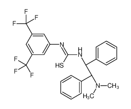 1-[3,5-bis(trifluoromethyl)phenyl]-3-[(1S,2S)-2-(dimethylamino)-1,2-diphenylethyl]thiourea 834917-24-7