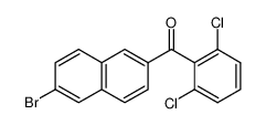 6-溴-2-(2,6-二氯苯甲酰基)萘