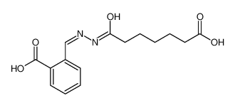 2-{(E)-[(6-Carboxyhexanoyl)hydrazono]methyl}benzoic acid 1160927-48-9