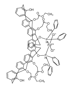 207290-83-3 structure, C96H92Cl2O16P2Pd