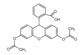 2-(3,6-diacetyloxy-9H-xanthen-9-yl)benzoic acid 35340-49-9