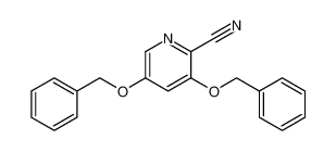 3,5-双(苯基甲氧基)-2-吡啶甲腈