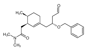 143842-79-9 spectrum, 2-((1S,6S)-3-((R)-2-(benzyloxy)-4-oxobutyl)-6-methylcyclohex-2-en-1-yl)-N,N-dimethylacetamide