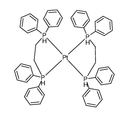 25398-76-9 structure, C52H52P4Pt