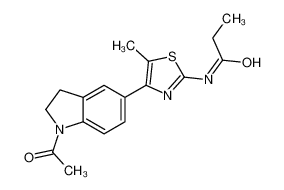 606121-86-2 structure, C17H19N3O2S