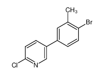 1359945-04-2 spectrum, 2-chloro-5-(4-bromo-3-methylphenyl)pyridine