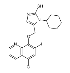 73511-86-1 structure, C18H18ClIN4OS