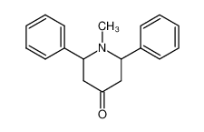 1-methyl-2,6-diphenylpiperidin-4-one 5554-56-3