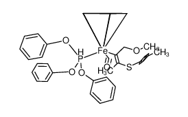 111237-19-5 structure, C36H32FeO5PS