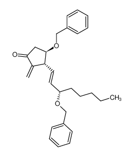 137759-71-8 (3R,4R)-4-(benzyloxy)-3-((S,E)-3-(benzyloxy)oct-1-en-1-yl)-2-methylenecyclopentanone