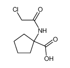 90153-48-3 1-[(2-chloroacetyl)amino]cyclopentane-1-carboxylic acid