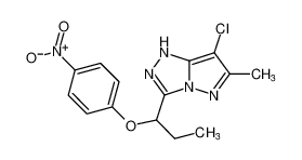 120551-94-2 structure, C14H14ClN5O3