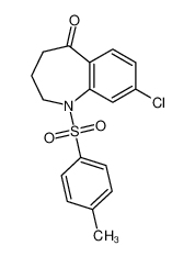 8-chloro-1-(4-methylphenyl)sulfonyl-3,4-dihydro-2H-1-benzazepin-5-one 38314-49-7