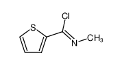 N-methylthiophene-2-carboximidoyl chloride