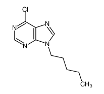 6627-31-2 6-chloro-9-pentylpurine