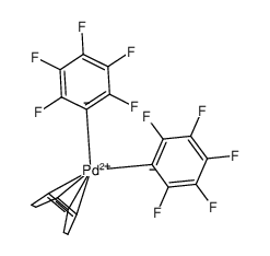 105286-78-0 structure, C20H10F10Pd