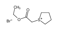 25709-55-1 spectrum, ethyl 2-(thiolan-1-ium-1-yl)acetate,bromide