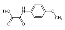 N-(4-methoxyphenyl)-2-oxopropanamide (en)Propanamide, N-(4-methoxyphenyl)-2-oxo- (en) 69849-48-5