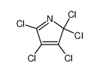 57802-40-1 structure, C4Cl5N