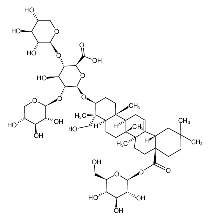 86438-30-4 structure, C52H82O23