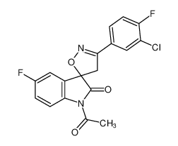 120624-65-9 structure, C18H11ClF2N2O3