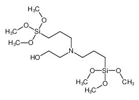 264128-94-1 structure, C14H35NO7Si2