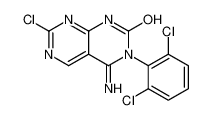 4-amino-7-chloro-3-(2,6-dichlorophenyl)pyrimido[4,5-d]pyrimidin-2-one 1092793-97-9