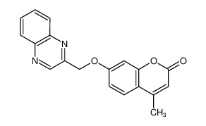 250586-94-8 2-(4-Methylcoumarin-7-yloxymethyl)quinoxaline