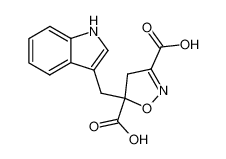 136440-35-2 spectrum, 5-(RS)-(3-indolylmethyl)-4,5-dihydroisoxazole-3,5-dicarboxylic acid