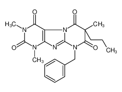 107569-05-1 structure, C21H23N5O4