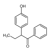 2-(4-hydroxyphenyl)-1-phenylbutan-1-one 82413-28-3